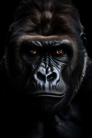 Front face dark gorillaの素材