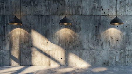 Concrete wall and ceiling lampsの素材