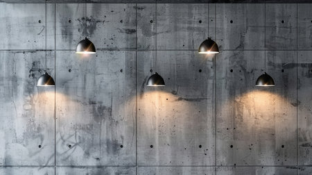 Concrete wall and ceiling lampsの素材