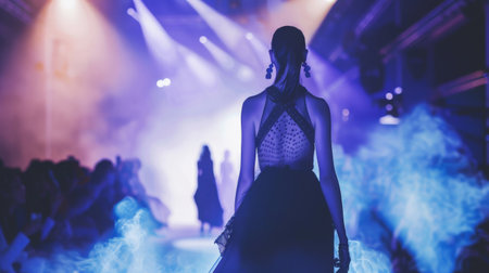 Fashion Show, Catwalk Event, Runway Show, Fashion Week themed photo.の素材