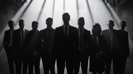 Group of business people. Business team.の素材