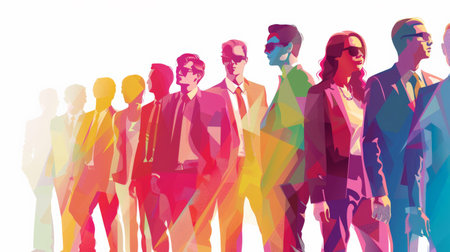 Group of business people. Business team.の素材