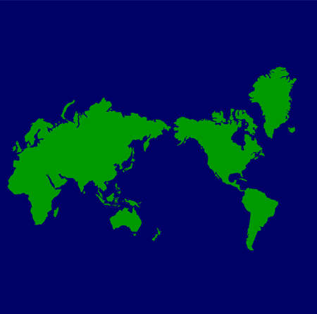 Map of the worldのイラスト素材