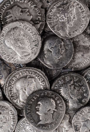 Ancient coin of the Roman Empire.の写真素材