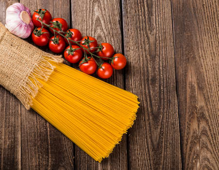 Vegetables on wood. Bio Healthy food, herbs and spices. Organic vegetables on woodの写真素材