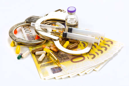Variety of medicines and drugs
