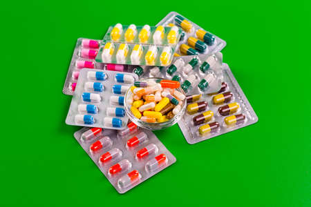 Variety of medicines and drugs