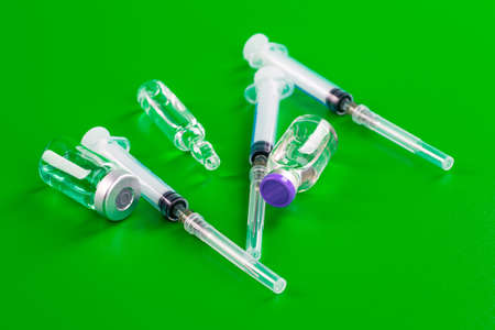 Variety of medicines and drugsの写真素材