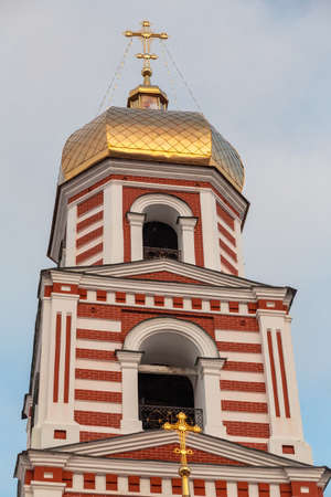 Domes of the Orthodox Church. Concept: religion, travel, architectureの写真素材