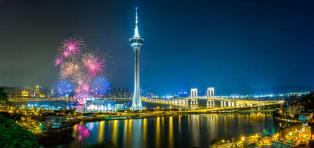 Fireworks showの写真素材