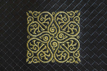 Thai Basketwork boardの写真素材