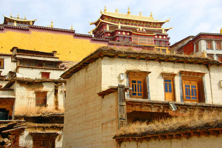 Tibet temple in Zhongdian