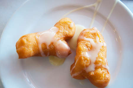 Deep-fried dough stick , generally breakfast or snack in Thailand 