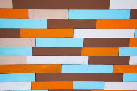 Colorful wood texture の写真素材