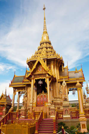 Royal crematorium in the royal cremation ceremony, Thailand  の写真素材