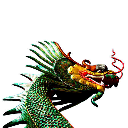 Dragon statueの写真素材