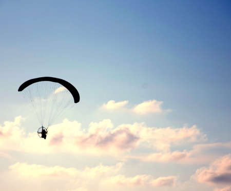 paramotorの写真素材
