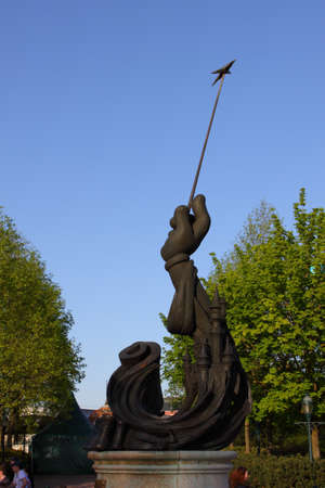 Disney Legends Statue in Disneyland Parisのeditorial素材