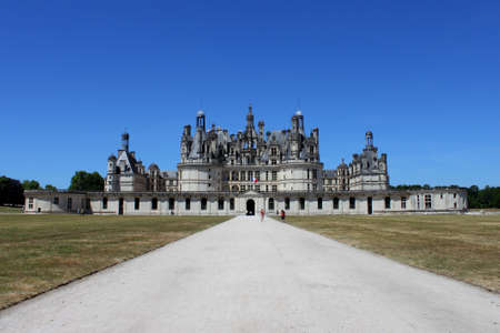 The Castle of Chambordの写真素材