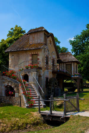 The , watermill cottage built for Marie Antoinetteのeditorial素材