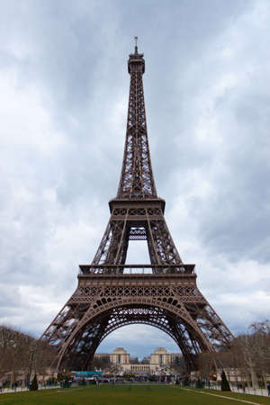Eiffel Tower, Paris, Franceのeditorial素材