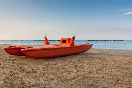 Summer beach landscapeの写真素材