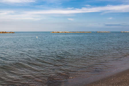 Summer beach landscapeの写真素材