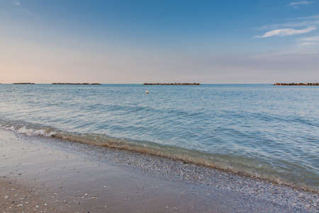 Summer beach landscapeの写真素材