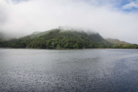Highlands landscape in Scotland, UK.の写真素材