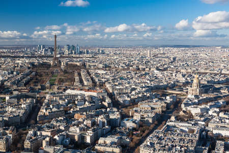 Paris skylineの写真素材
