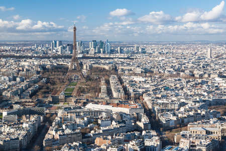 Paris skylineの写真素材