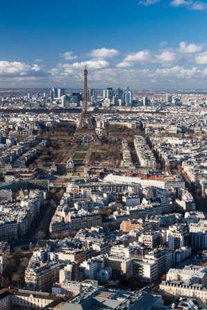 Paris skylineの写真素材