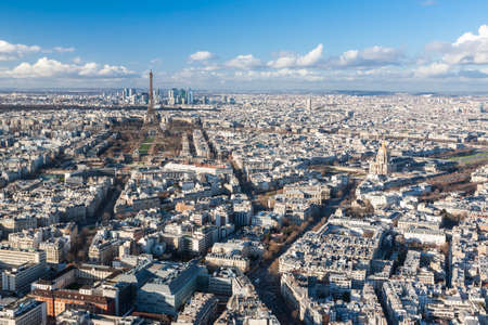 Paris skylineの写真素材