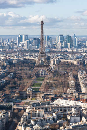 Paris skylineの写真素材