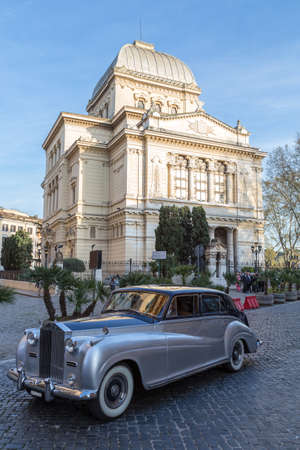 Great Synagogue of Rome, Italyの写真素材