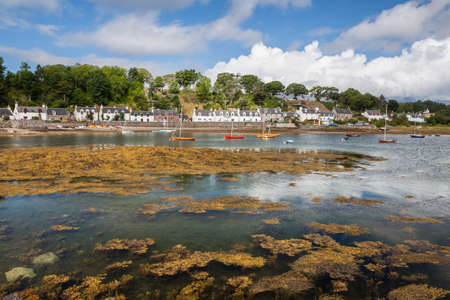 Plockton village in the Highlands, Scotlandの写真素材