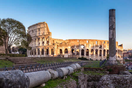 Colosseum in Rome, Italy