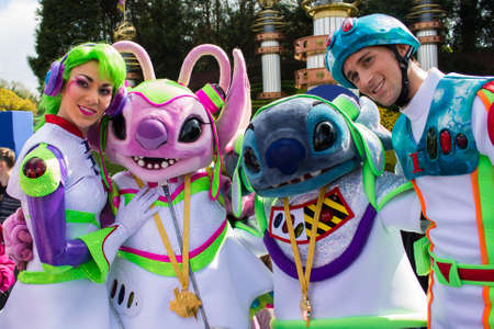 Disneyland Paris Paradeのeditorial素材