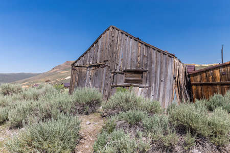 Bodie Ghost Town in California, USA.のeditorial素材