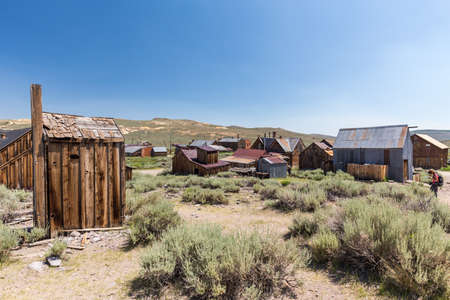 Bodie Ghost Town in California, USA.のeditorial素材