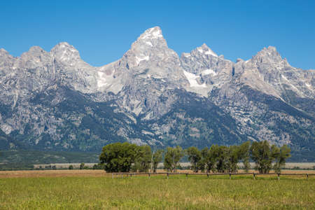 Grand Teton National Park, Wyoming, USAの写真素材