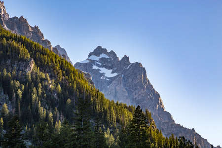 Grand Teton National Park, Wyoming, USAの写真素材