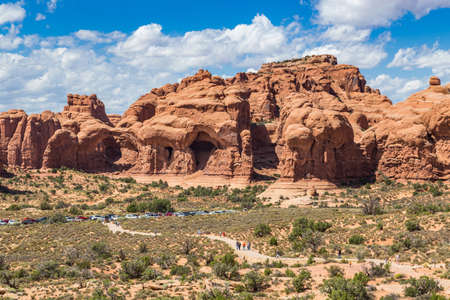 Arches National Park, Utah, USAの写真素材