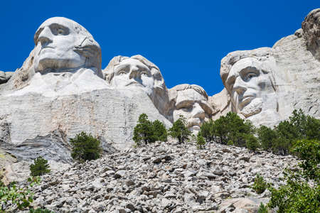 Mount Rushmore National Memorial, South Dakota, USA.