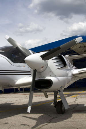 engine of plane