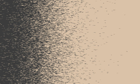 Abstract background of grunge style textured brush strokeのイラスト素材
