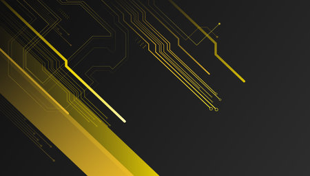 Future digital technology abstract modern backgroundのイラスト素材