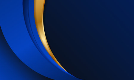 Blank gold blue gradient background. Luxury gradient backgroundのイラスト素材