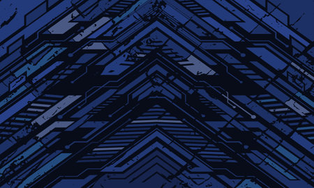 Futuristic abstract background geometric shapes racing styleのイラスト素材