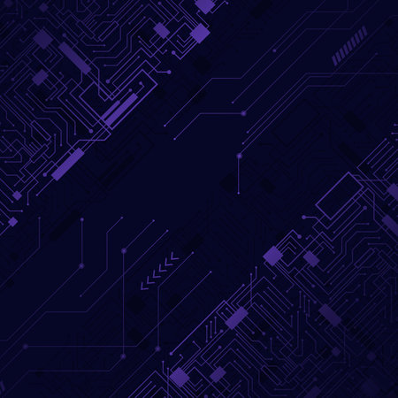 Future technology dark abstract backgroundのイラスト素材